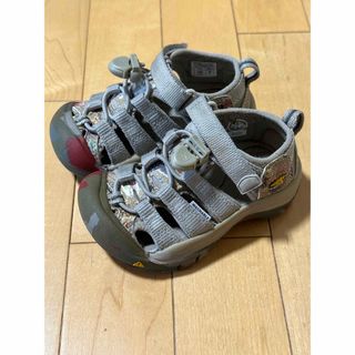 キーン(KEEN)のKEEN KIDS 15cm グレー(サンダル)