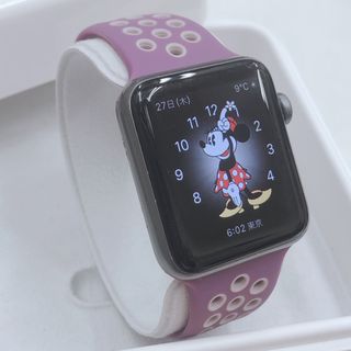 アップルウォッチ(Apple Watch)のApple Watch シリーズ3 gray アップルウォッチ 42mmサイズ(その他)