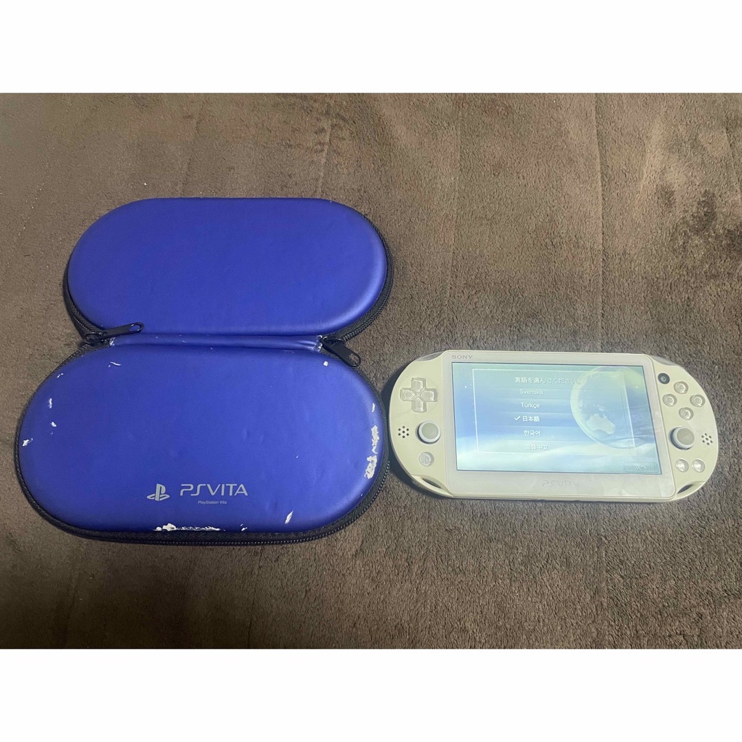 PlayStation Vita - vita ホワイト 訳あり ジャンク扱い品 1番の通販