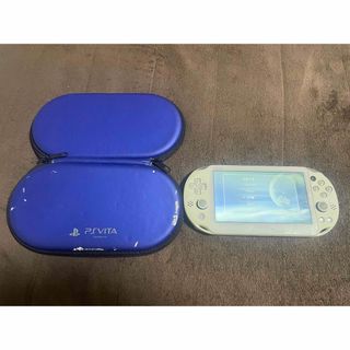 プレイステーションヴィータ(PlayStation Vita)のvita  ホワイト　訳あり　ジャンク扱い品　1番(携帯用ゲーム機本体)