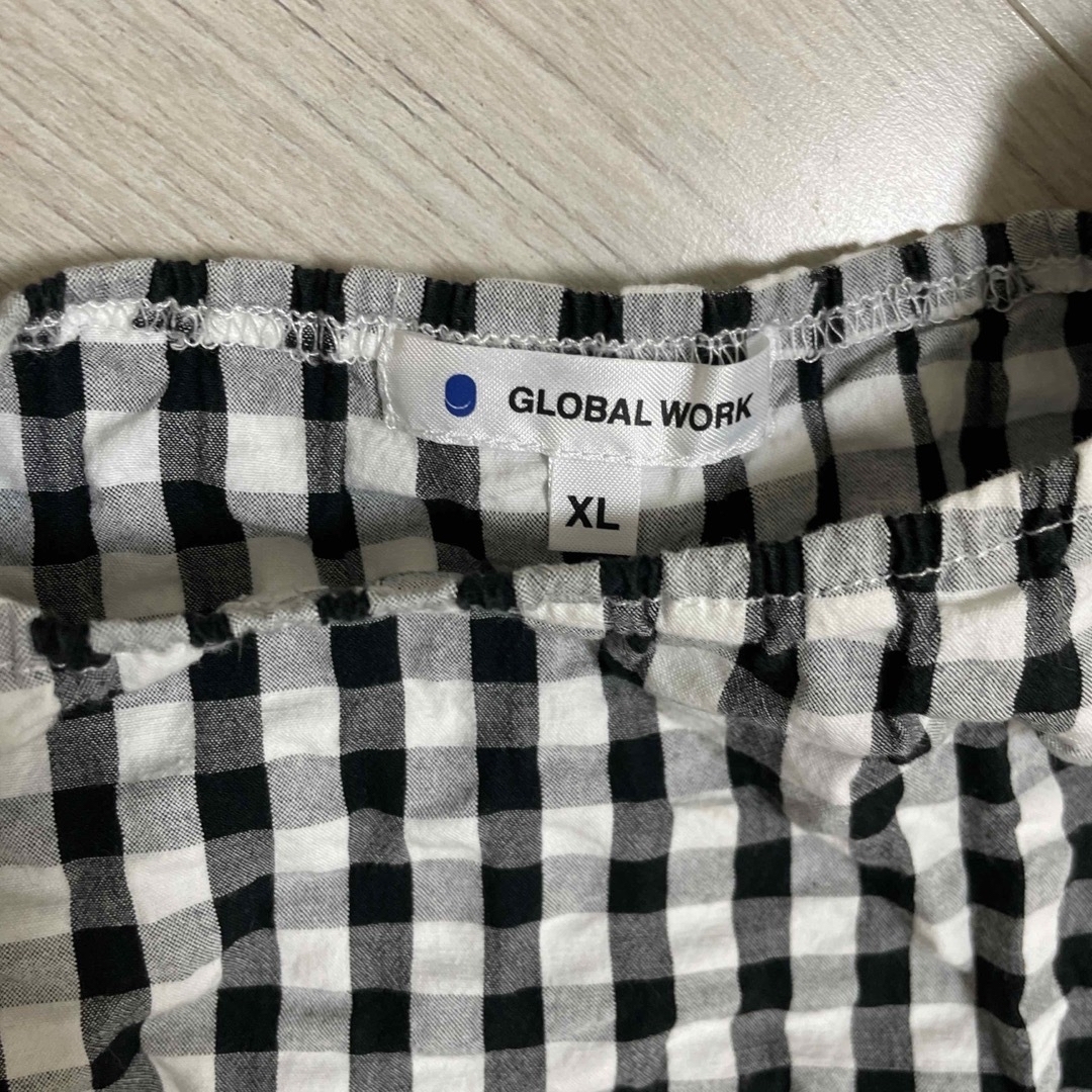 GLOBAL WORK(グローバルワーク)のノースリーブシャツ キッズ/ベビー/マタニティのキッズ服女の子用(90cm~)(ブラウス)の商品写真