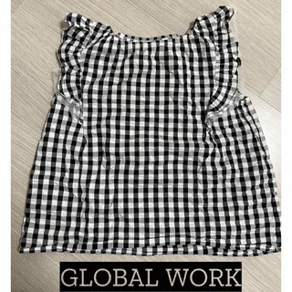 グローバルワーク(GLOBAL WORK)のノースリーブシャツ(ブラウス)