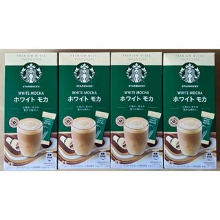 スターバックスコーヒー(Starbucks Coffee)のスターバックス　ホワイトモカ4本入×4箱分(コーヒー)