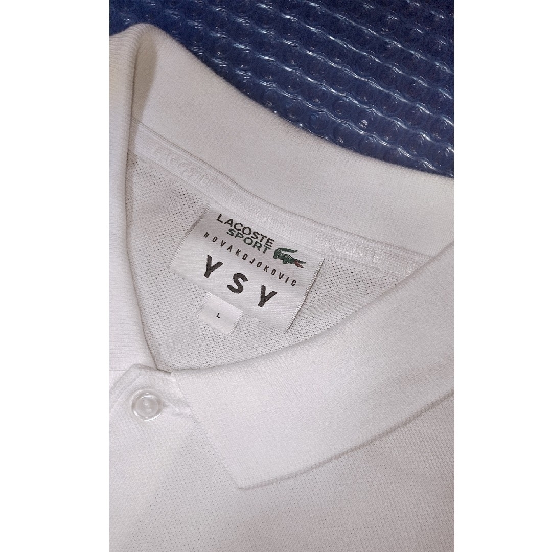 美品!ラコステ◇ノバク・ジョコビッチ × YSY コラボ ポロシャツ ...