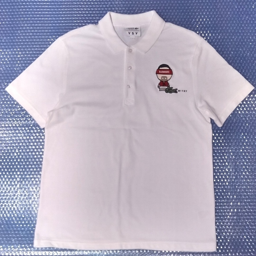 美品!ラコステ◆ノバク・ジョコビッチ × YSY コラボ ポロシャツ