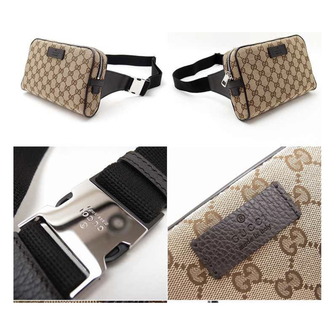 Gucci(グッチ)の【美品】GUCCI ウエストバッグ ボディーバッグ メンズのバッグ(ショルダーバッグ)の商品写真