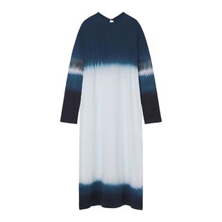 マメ(mame)のShibori Tie-Dyed Cotton Jersey Dress マメ(ロングワンピース/マキシワンピース)