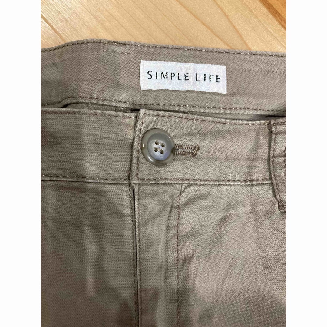 SIMPLE LIFE(シンプルライフ)のシンプルライフのクロップドパンツ レディースのパンツ(クロップドパンツ)の商品写真