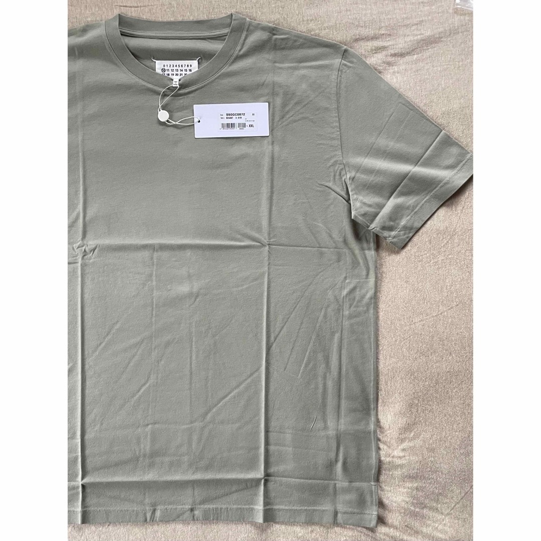 XXL新品 メゾン マルジェラ レギュラー コットン Tシャツ サージ