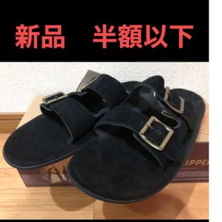 アイランドスリッパ(ISLAND SLIPPER)のアイランドスリッパ ブラック 10 新品 ユナイテッドアローズB&Y別注(サンダル)