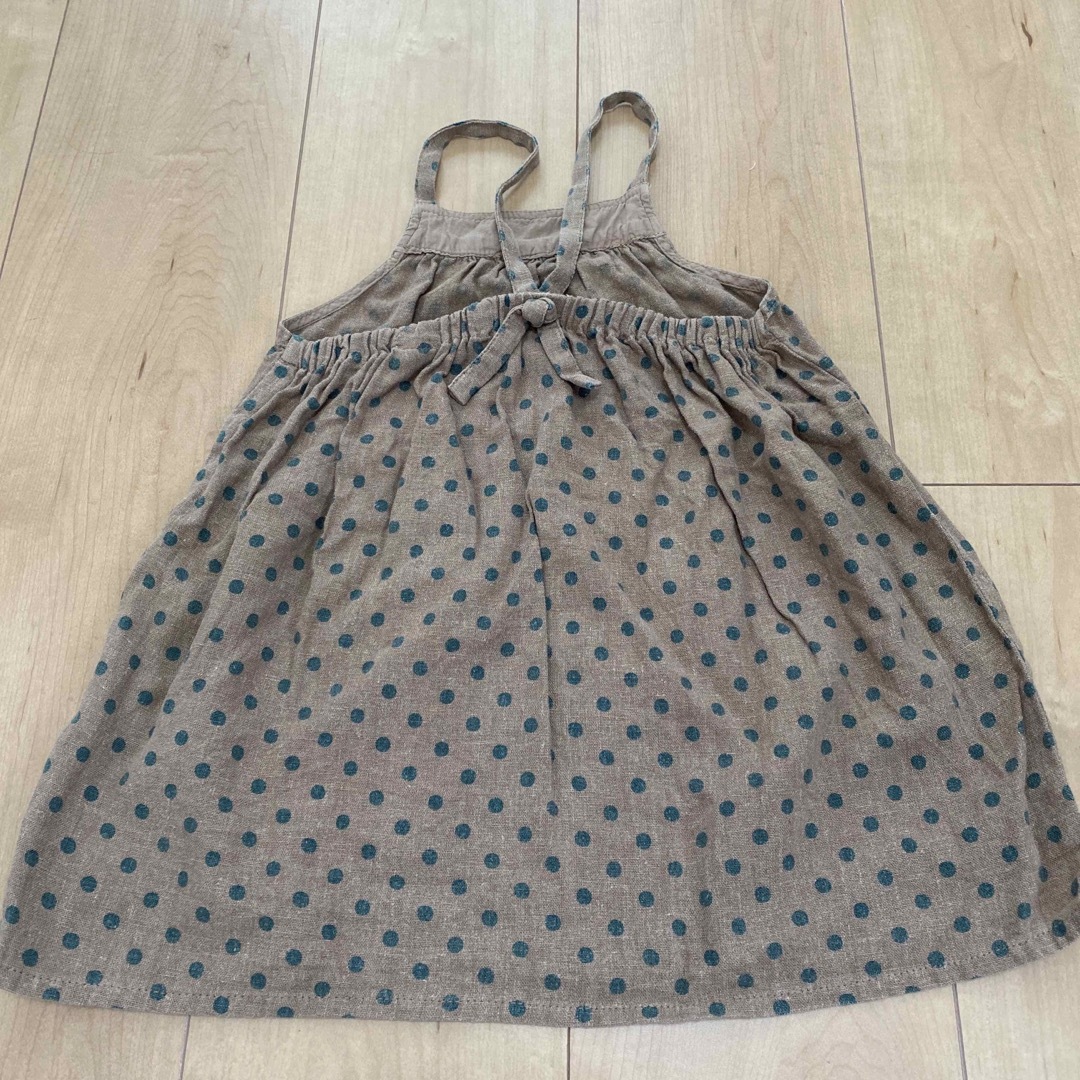 ZARA KIDS(ザラキッズ)のZARA リネンワンピース 92 キッズ/ベビー/マタニティのキッズ服女の子用(90cm~)(ワンピース)の商品写真