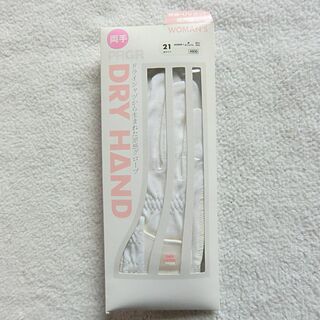 プロギア(PRGR)のPRGR DRY HAND ゴルフグローブ ホワイト 21サイズ 両手 女性用(その他)