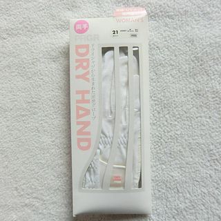 プロギア(PRGR)のPRGR DRY HAND ゴルフグローブ ホワイト 21サイズ 両手 女性用(その他)