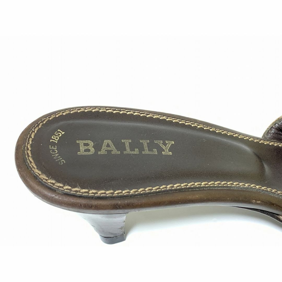 Bally(バリー)のBALLY バリー 38≒24cm サンダル パンプス ブラウン D2 レディースの靴/シューズ(サンダル)の商品写真