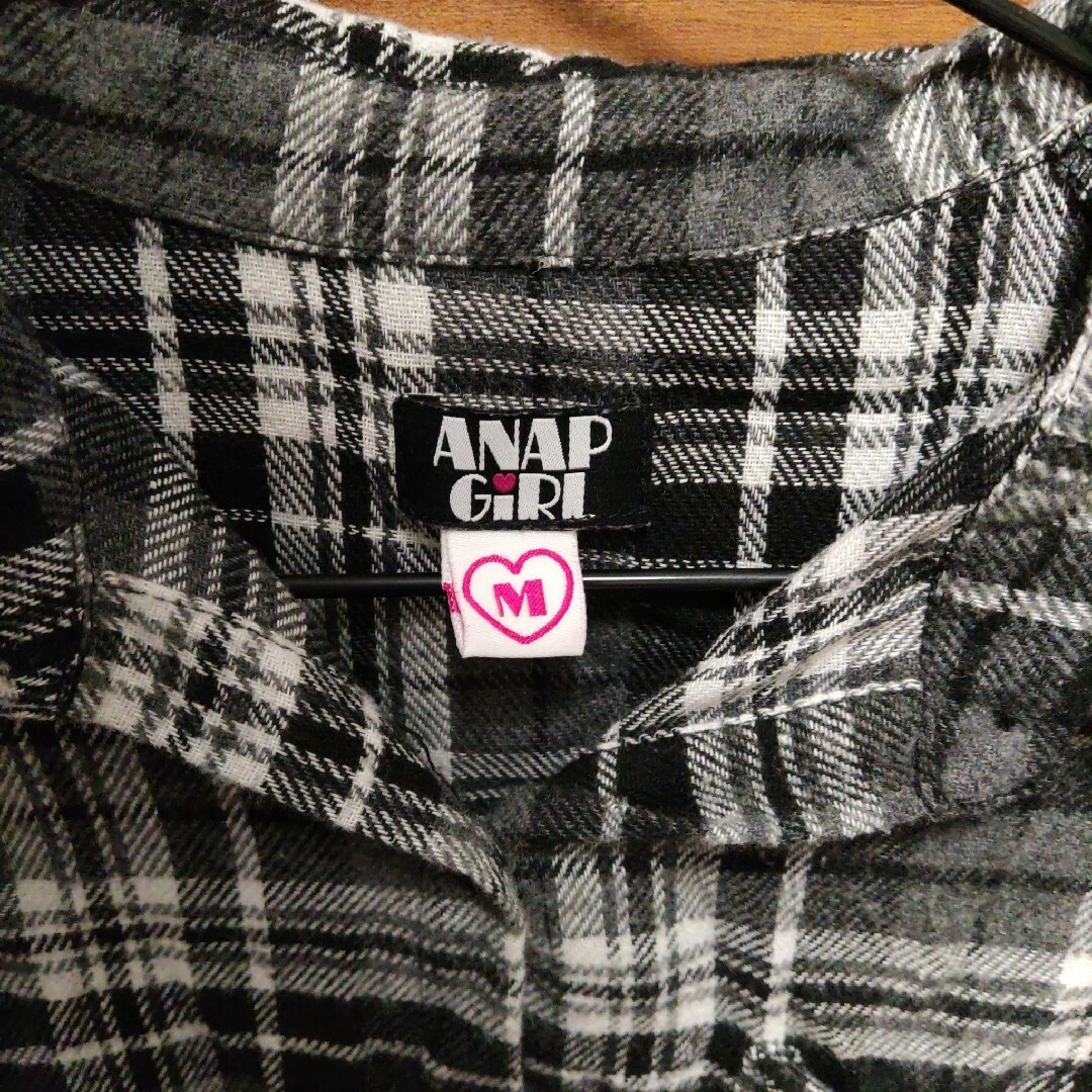 ANAP(アナップ)のANAP 長袖トップス チェック柄 レディースのトップス(シャツ/ブラウス(長袖/七分))の商品写真