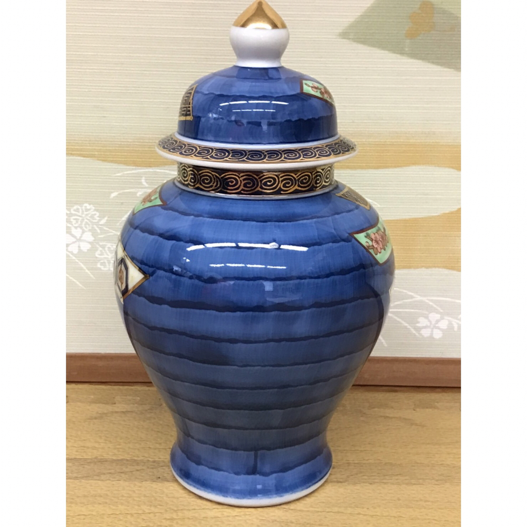 有田焼 壺 花瓶 置物 アンティーク レトロ 和 工芸品-