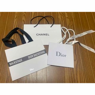 ディオール(Dior)のDior、DiorBACKSTAGE、CHANEL ショップバック(ショップ袋)