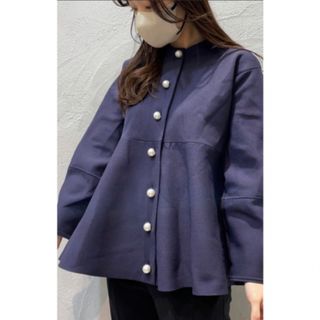 Sono - 完売品 SONO NAVY ソーノネイビー ビックパールフレアブル