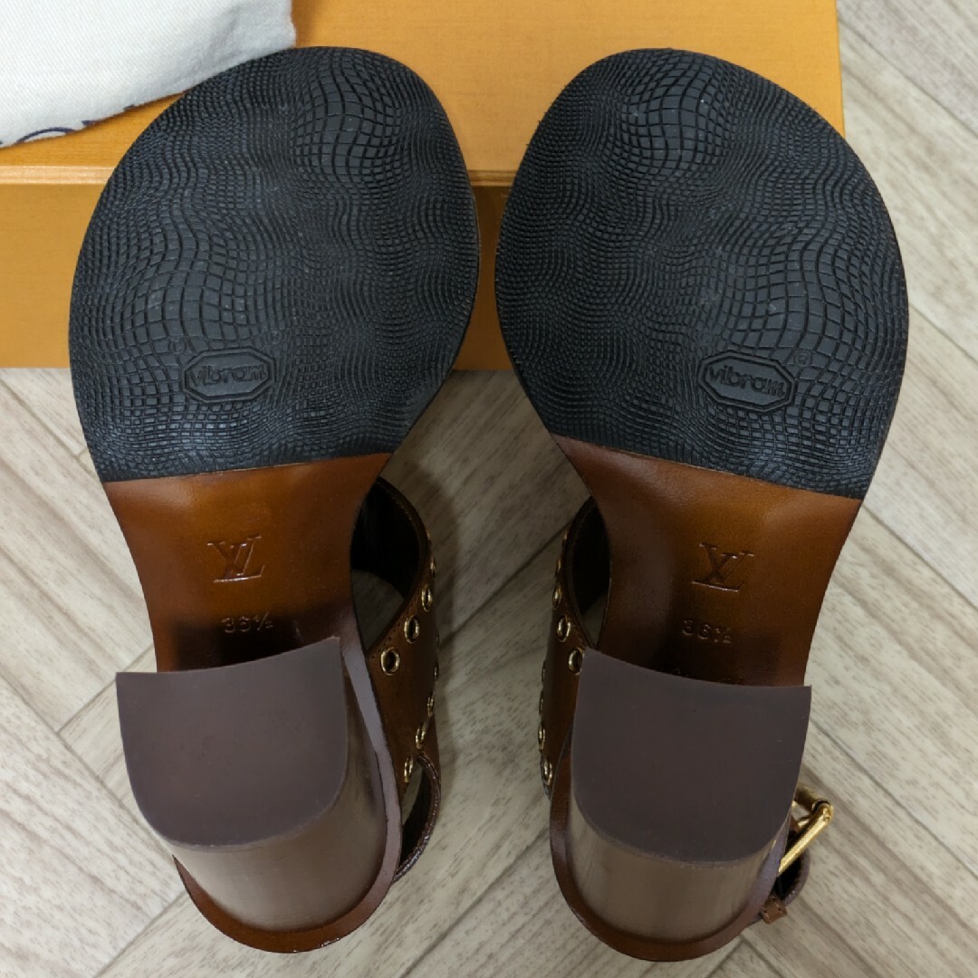 LOUIS VUITTON パッセンジャー ライン サンダル 36 1/2