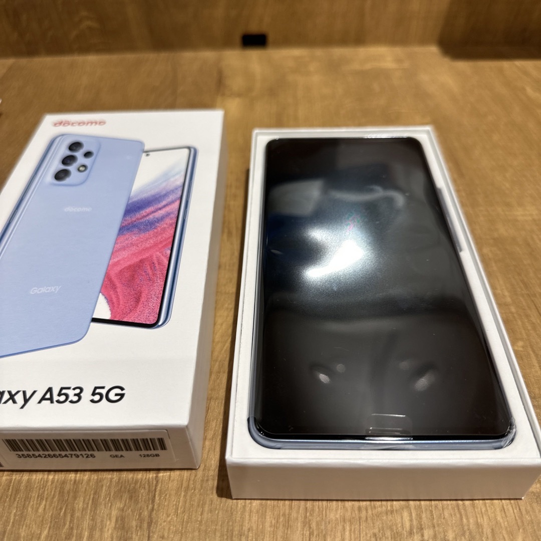 SAMSUNG - SAMSUNG Galaxy A53 5G SC-53C オーサムブルーの通販 by