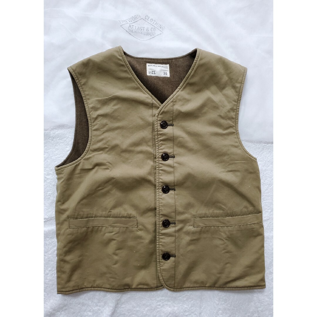 アットラスト BUTCHER PRODUCTS 38 FIELD VEST-