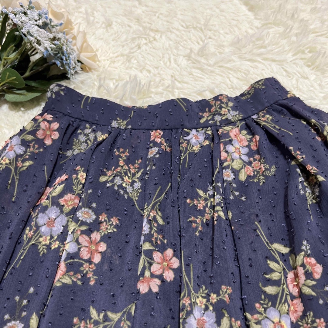 JILLSTUART - 美品✨【JILL STUART】 S オーストリッチ風シースルー