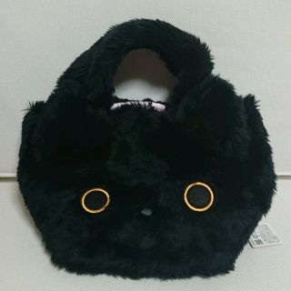 サンリオ(サンリオ)の●2415→1380円へ値下げ●もふもふにゃんこのファーバッグ (黒猫)(トートバッグ)