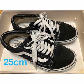 ヴァンズ(VANS)のVANS スニーカー　25cm OLD SKOOL 黒(スニーカー)