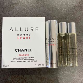 シャネル(CHANEL)のシャネル アリュール オム スポーツ コローニュ トラベル スプレイ 本体 2…(ユニセックス)