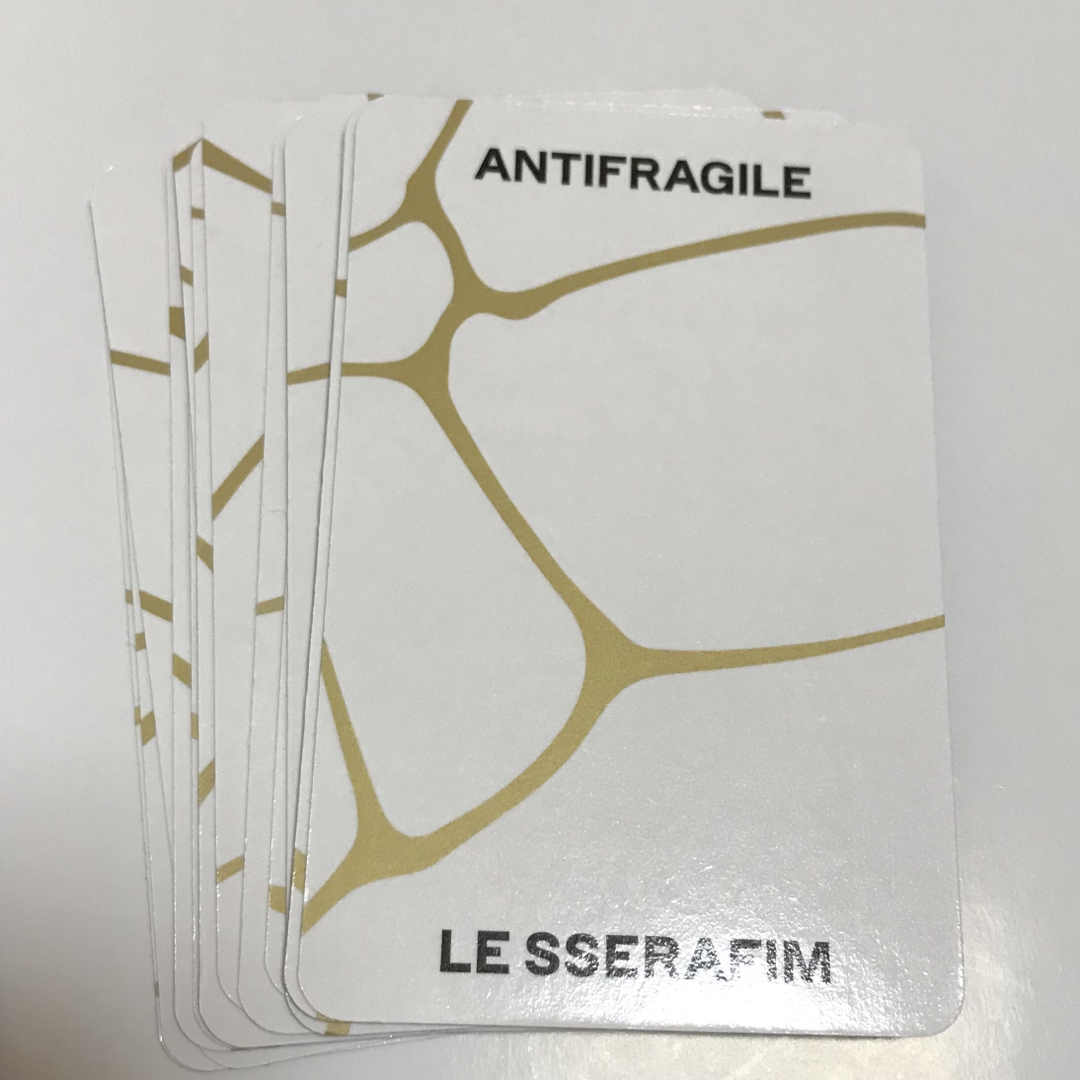 LESSERAFIM ルセラフィム ANTIFRAGILE トレカ １５枚コンプ