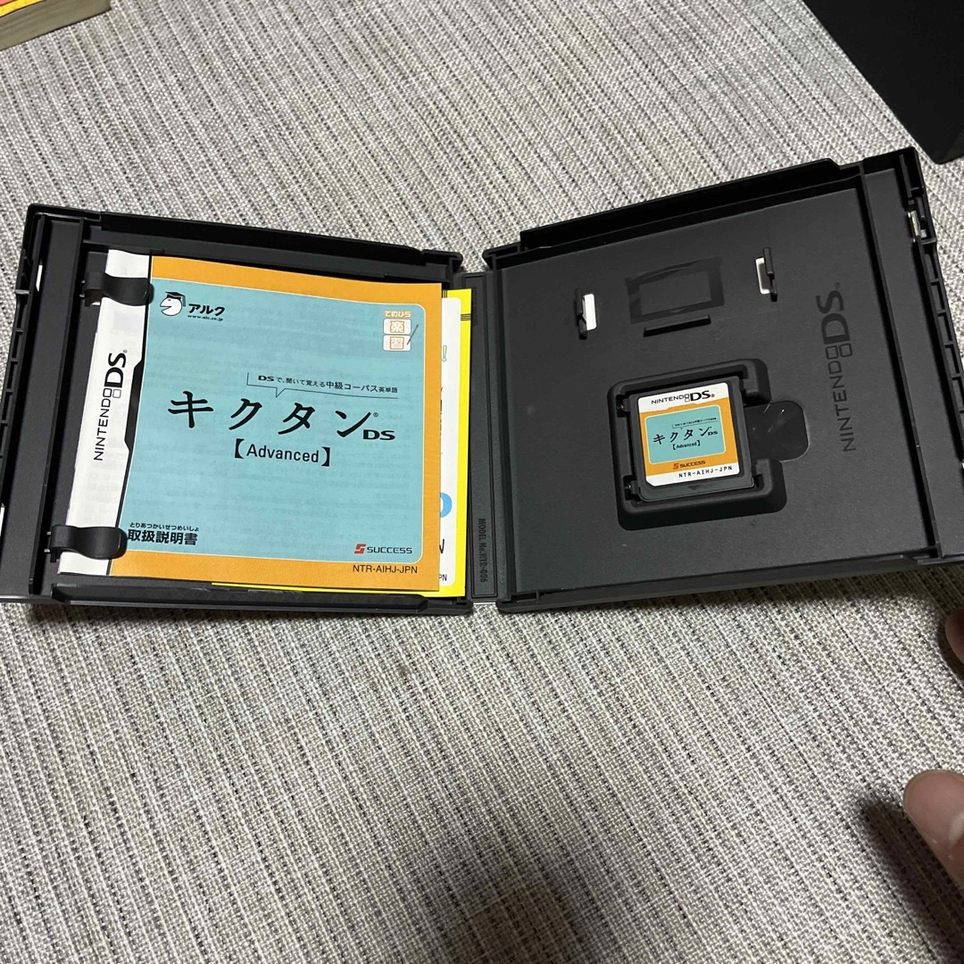 てのひら楽習 キクタンDS【Advanced】 DS エンタメ/ホビーのゲームソフト/ゲーム機本体(携帯用ゲームソフト)の商品写真