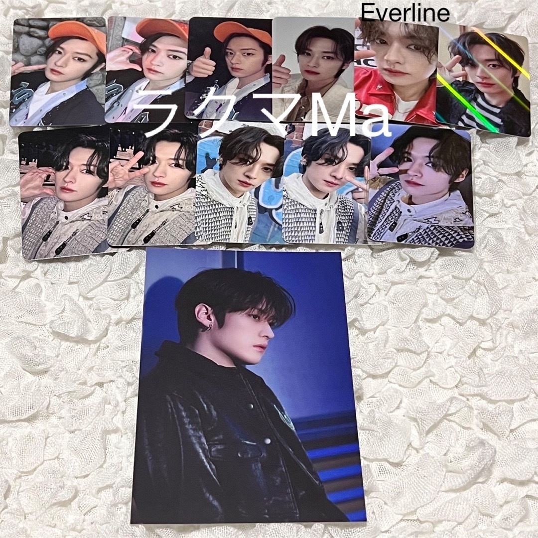 オイルペイント straykids 5star everline 店舗特典 リノ トレカ