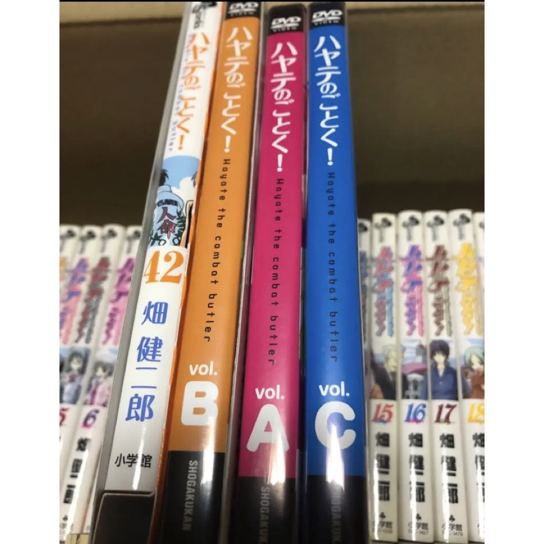 小学館(ショウガクカン)のハヤテのごとく　0〜52巻セット　ova付き エンタメ/ホビーの漫画(少年漫画)の商品写真