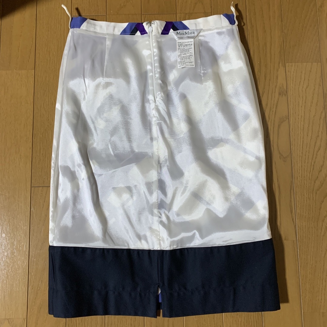 激安通販販売 Max Mara STUDIO 膝丈ラメ入りスカート サイズL hideout.lk