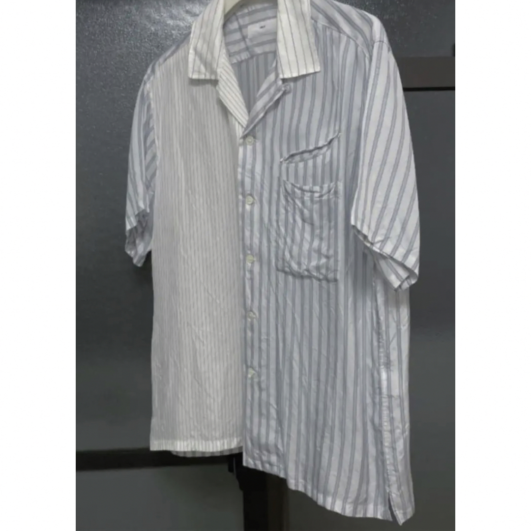 TOGA VIRILIS  CUPURA STRIPE SHIRT 5