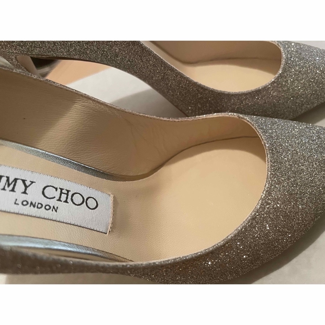 JIMMY CHOO - ジミーチュウ グリッターパンプス Jimmychoo お値下げ中