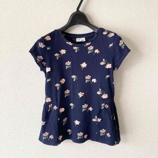 ギャップキッズ(GAP Kids)のGAP ギャップキッズ 120　フラワープリント チュニックTシャツ(Tシャツ/カットソー)