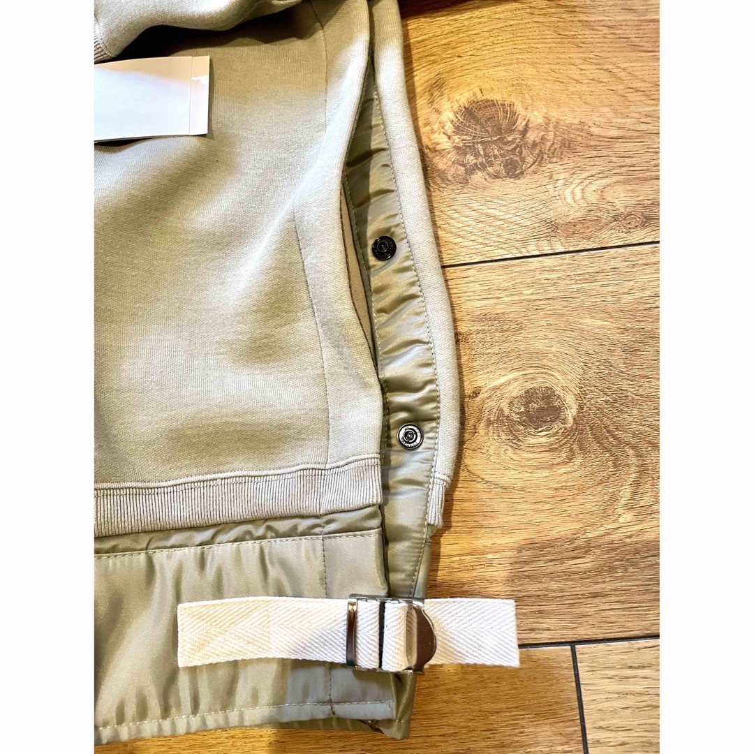 sacai - 定価8万 sacai 2023SS ナイロンドッキングスポンジスウェット4