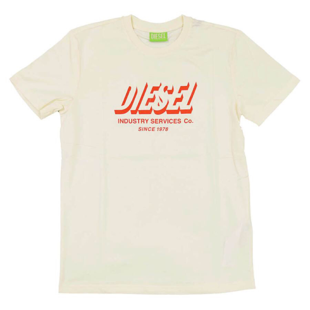 DIESEL Tシャツ XL T-DIEGOS-A5 / A01849 ホワイト