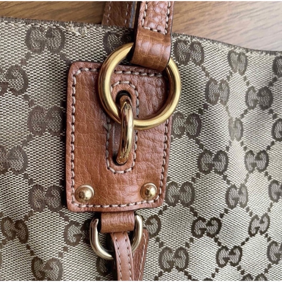 Gucci(グッチ)のGUCCI／GGキャンバストート／グッチトートバッグ／247237 213048 レディースのバッグ(トートバッグ)の商品写真