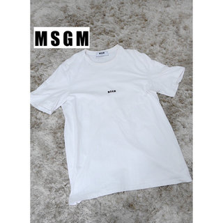 エムエスジイエム(MSGM)のMSGM ロゴTシャツ Mサイズ(Tシャツ/カットソー(半袖/袖なし))