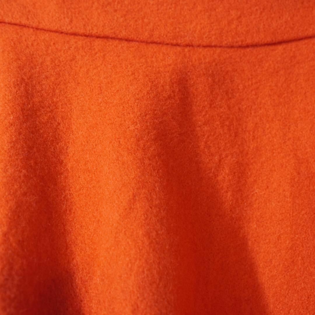 JILLSTUART(ジルスチュアート)のJILLSTUART フレアーウールスカート 膝丈 赤2（M） レディースのスカート(ひざ丈スカート)の商品写真