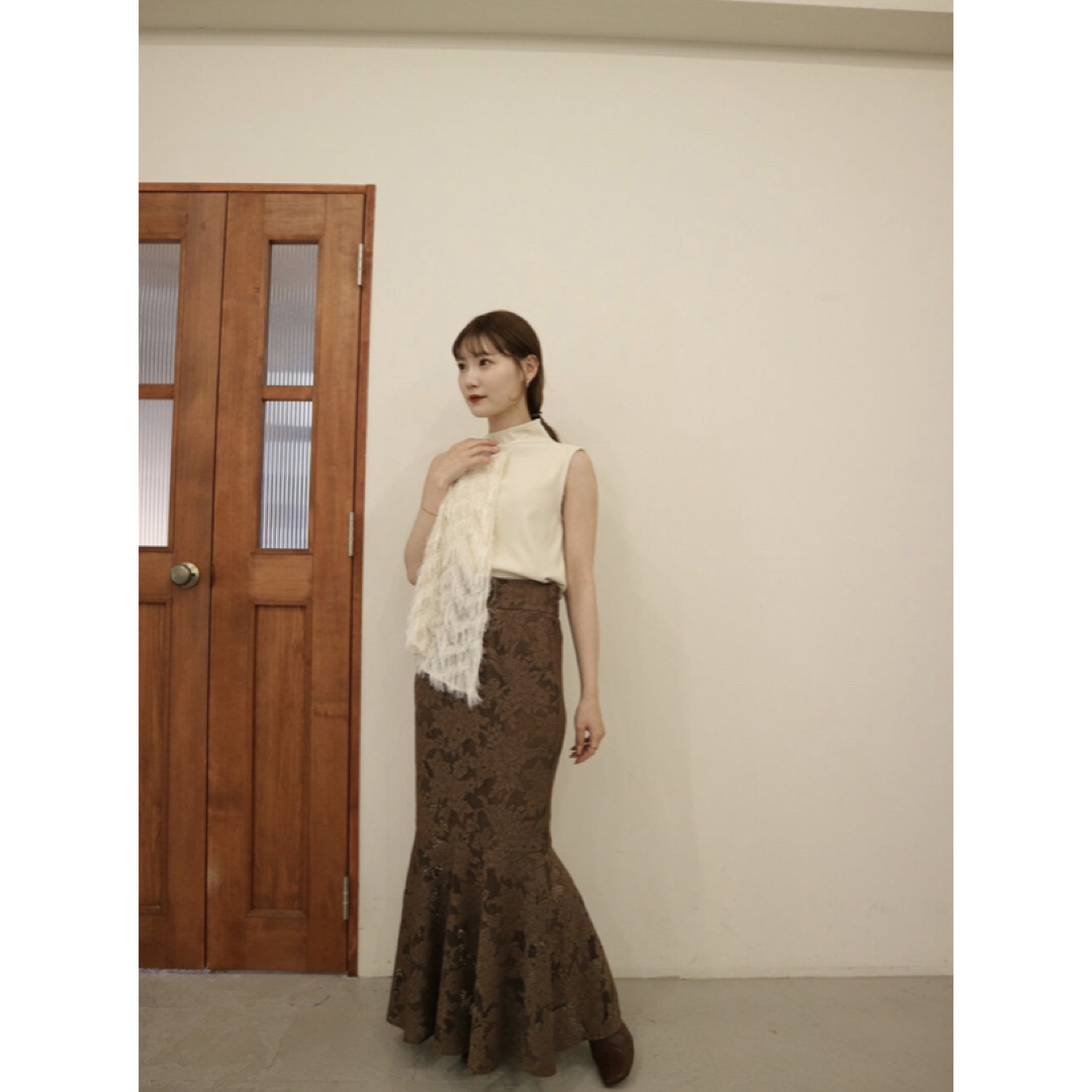 【Acka】cape fringe tops