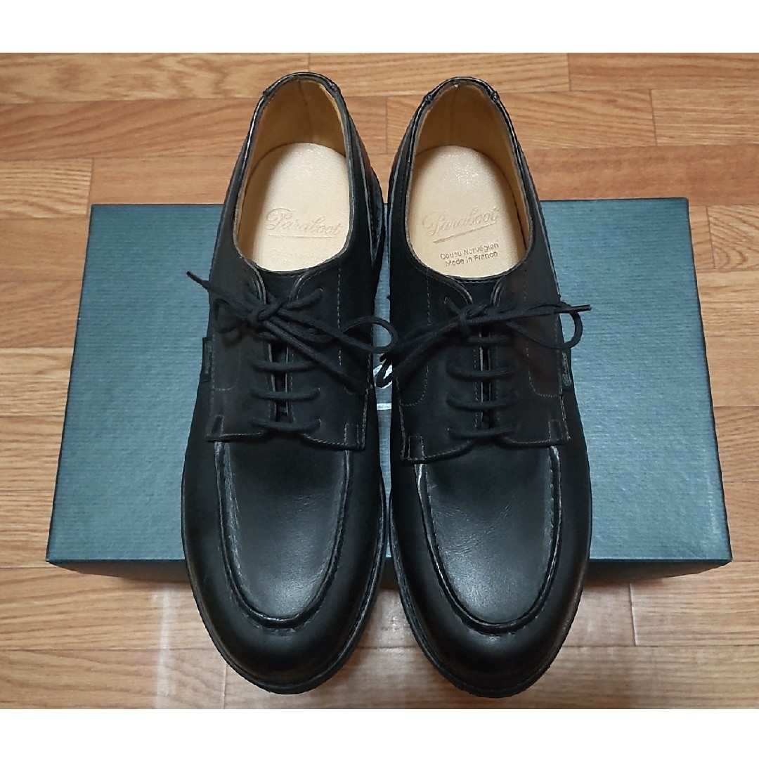 Paraboot(パラブーツ)のパラブーツ シャンボード 黒 Paraboot メンズの靴/シューズ(ブーツ)の商品写真