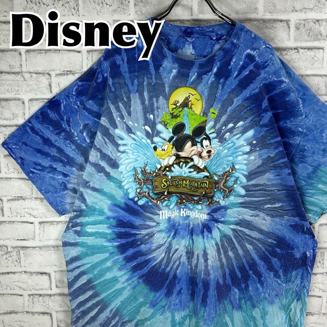 Disney ディズニー スプラッシュマウンテン タイダイTシャツ 半袖 輸入品