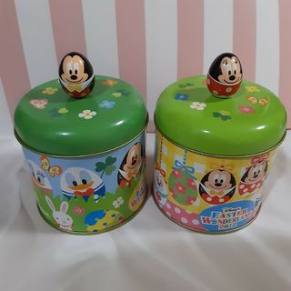 ディズニー(Disney)の即購入OK！ディズニーお菓子空き缶２つ(容器)