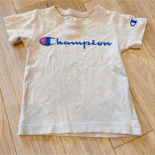 チャンピオン(Champion)のチャンピオン Champion Tシャツ 半袖 ベージュ ロゴ 90(Tシャツ/カットソー)