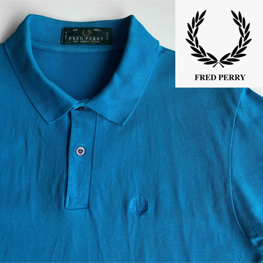 FRED PERRY フレッドペリー ポロシャツ M3 英国製 90年代製