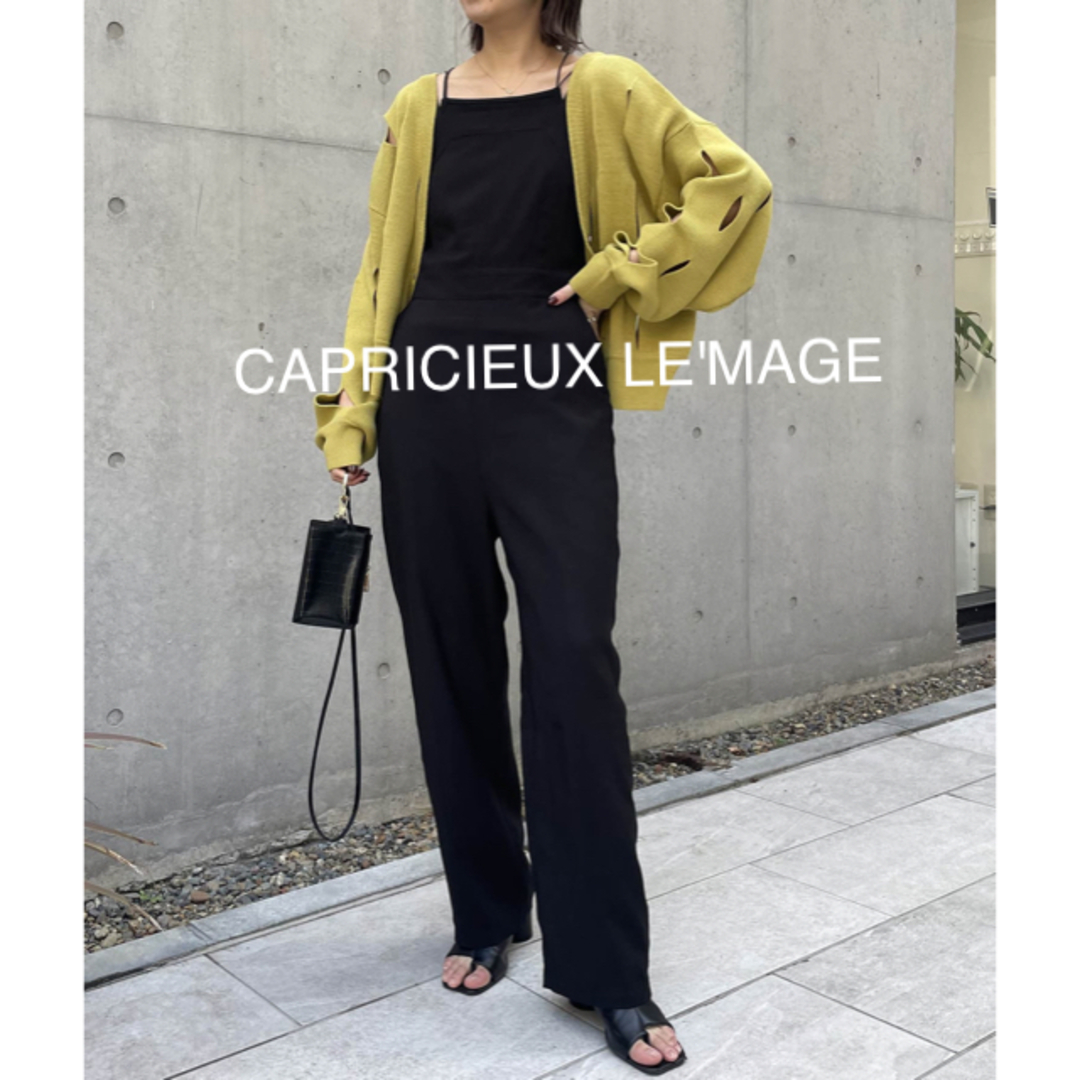 CAPRICIEUX LE'MAGE デニムキャミワンピース サロペット