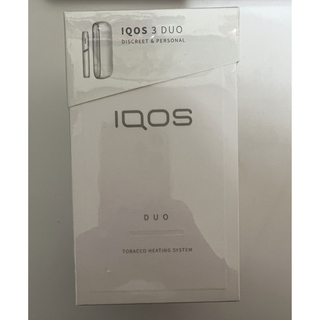 アイコス(IQOS)のiQOS DUO 3 本体 未開封未使用 ホワイト(タバコグッズ)
